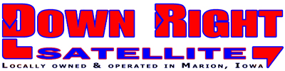 Down Right Satellite logo
